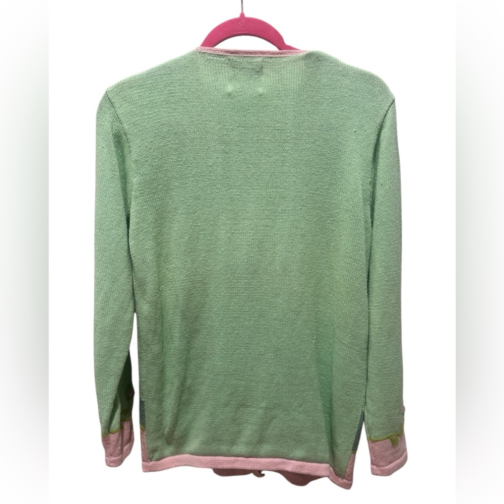 STORYBOOK KNITS Vintage Floral Embroidered Cardigan Sweater - Picture 10 of 10